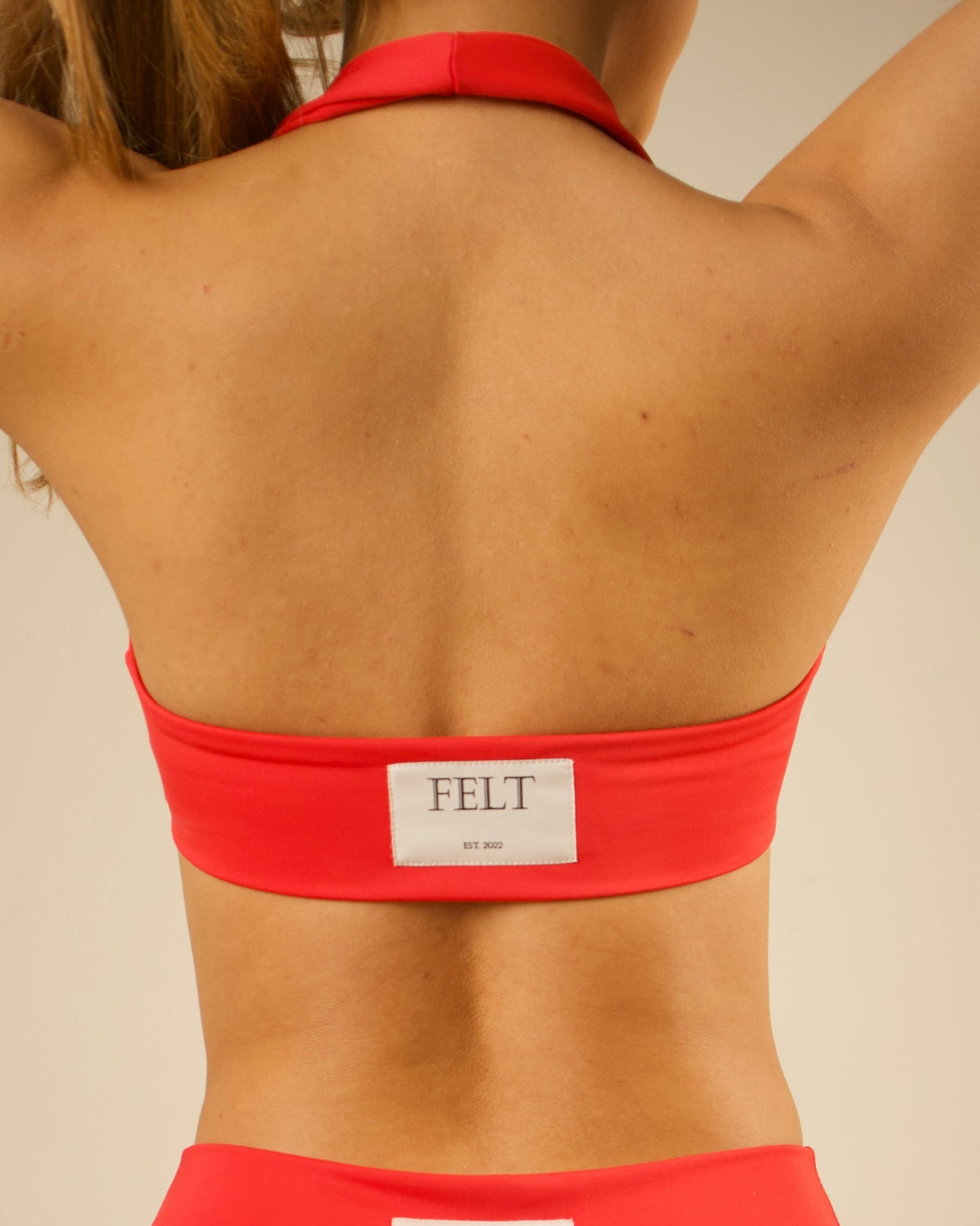 Defying Sports Bra Ember Red