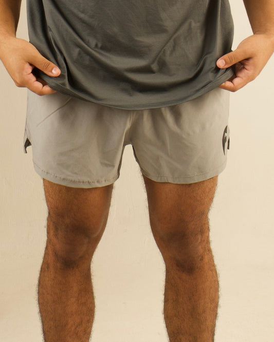 Loop Flex Training Shorts Stone Grey