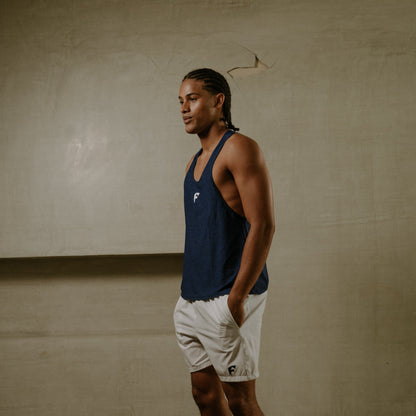 Risk It Stringer Blue